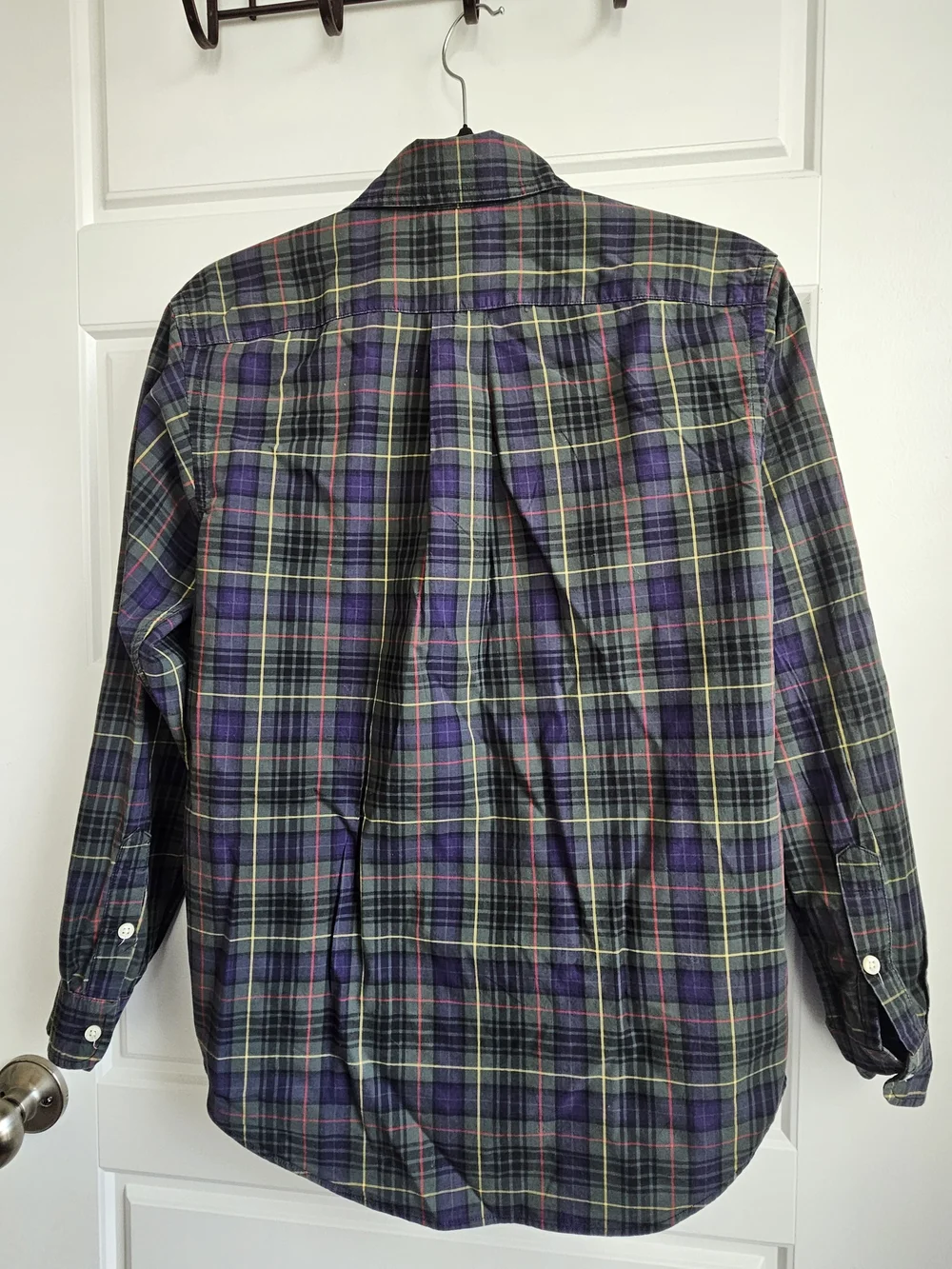 Polo by Ralph Lauren Men's Green Plaid Button-Down Shirt